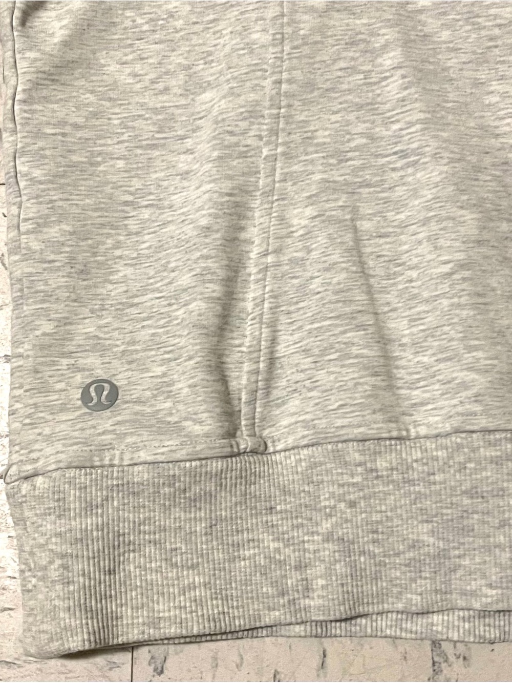 Lululemon Scuba Crew Heathered Core Ultra Light Grey - Picture 10 of 11
